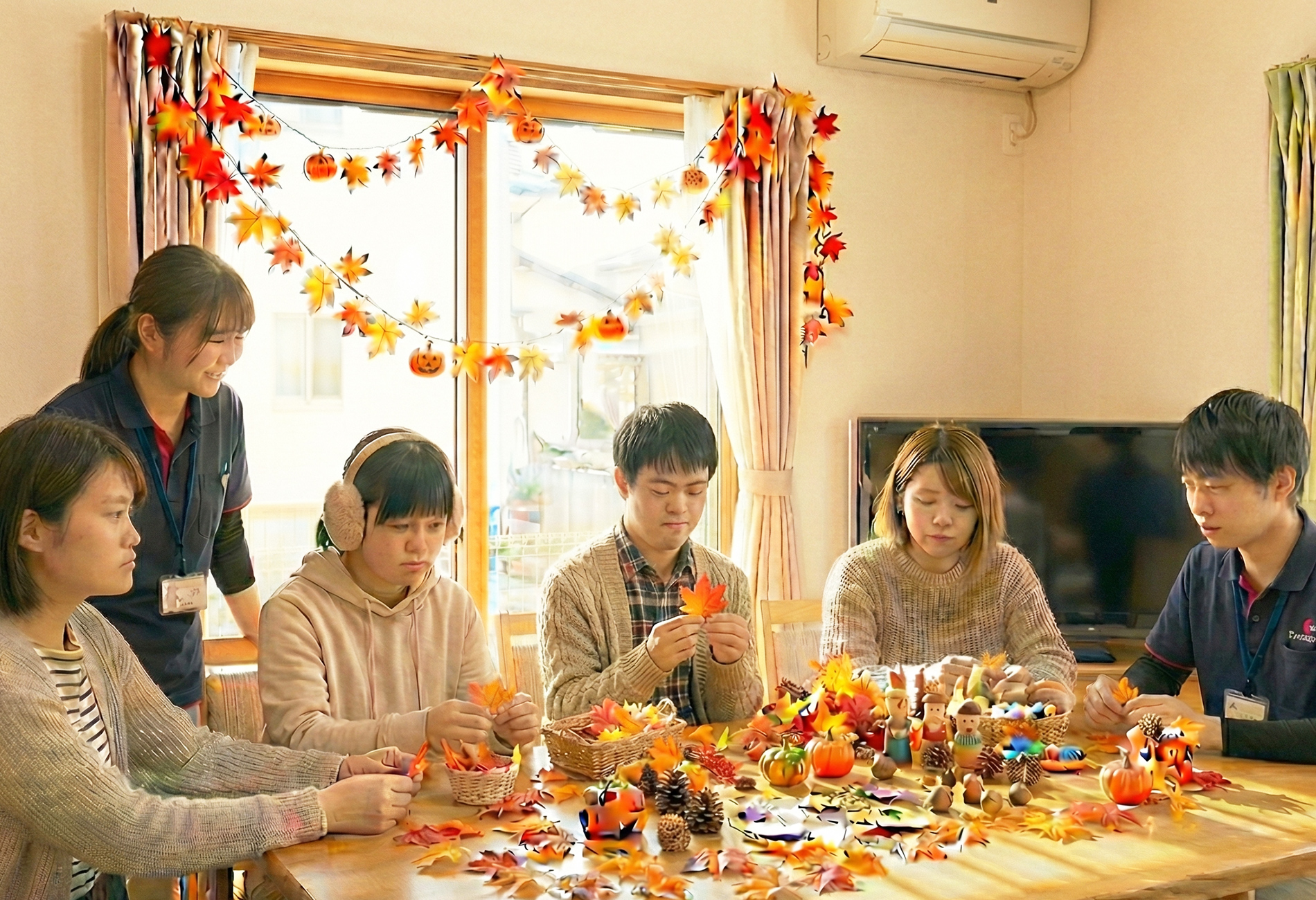 季節の飾り付け